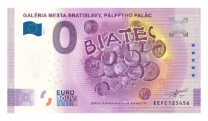 BIATEC - Skarbiec monet celtyckich z Zamku Bratysławskiego - banknot