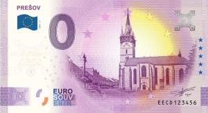 SK - Presov - Anniversary banknot